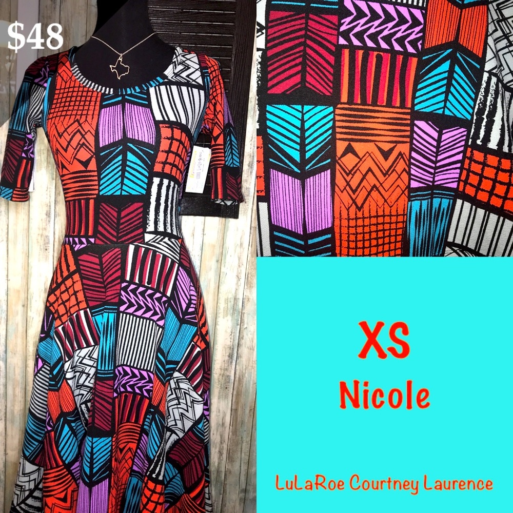 NWT - LuLaRoe Nicole - XS